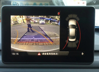 Tableau de bord avec caméra de recul, Interface vidéo numérique, pour Audi A1, A2, A3, A4, A5, A6, A7, A8, Q2, Q3, Q5, S5