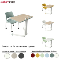 Ensemble de bureau et de chaise pour étudiants, ensemble de bureaux et de chaises pour le lycée, mobilier scolaire pour la salle de classe, tables et chaises empilables