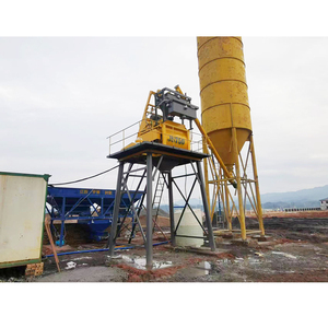 โรงงานผสมคอนกรีต <span class=keywords><strong>JS750</strong></span>พร้อมถังยก HZS35โรงงานผสมคอนกรีต - Product Image 1