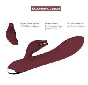 Jouets sexuels Vibromasseur Rabbit avec sensation de toucher réel, design à ventouse et vibrations pour un plaisir confortable - Product Image 1