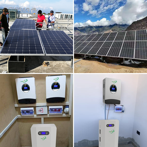 Sistema Solar para el hogar con respaldo de batería 4KW 6KW 8KW MPPT Inversor híbrido Onda sinusoidal pura Fuera de la estación de energía de la red - Product Image 4