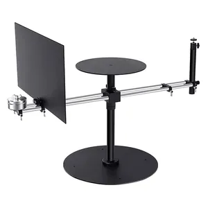 Fotografia Turntable Spin Table Plataforma 360 Graus Spinner Rotativo Camera Slider para Product Shooting Fotografia Vídeo