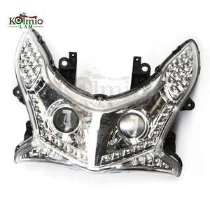 Apto para PCX 125 <span class=keywords><strong>150</strong></span> PCX125 PCX150 WW125 WW150 2009-2013 delantero de la motocicleta faro LED de la lámpara de la Asamblea 2010 11 <span class=keywords><strong>12</strong></span> - Product Image 1