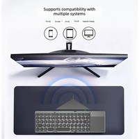 Keyboard Tablet Lipat Sistem Tiga Universal untuk USB 3.0, Ambidextrous Ukuran Penuh, Produk Terbaru