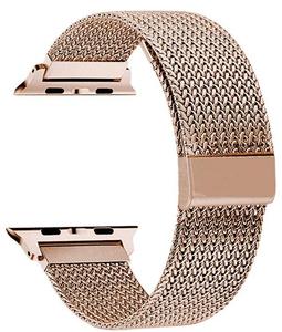 Correa de reloj para Apple Watch 38mm 40mm 42mm/44mm malla de acero inoxidable pulsera <span class=keywords><strong>Loop</strong></span> banda Iwatch serie 5/4/3/<span class=keywords><strong>2</strong></span>/1 - Product Image 4