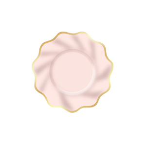 Juego de Vajilla Rosa DAMAI con Estampado en Caliente, Platos de Papel Desechables, Servilletas, Kits de Suministros para Fiestas de Cumpleaños - Product Image 4