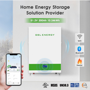 GSL ENERGY <strong>10</strong> Years High Quality Warranty 48V 100Ah 200Ah 280an 15kwh10kWh 5kwh Powerwall Battery LiFePO4 Wall-Mounted Battery - Product Image 3