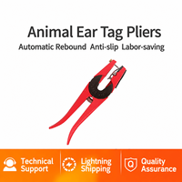 Outil d'installation pour la gestion du bétail : Pince applicatrice d'étiquettes RFID pour bovins et d'identification auriculaire pour animaux