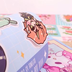 Custom Design <b>Personalized</b> Logo Self Adhesive Waterproof PVC Vinyl Cartoon Die Cut <b>Sticker</b> Custom logo <b>Sticker</b> - Product Image 6