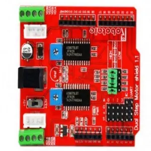 用于Ardu开源IO PWM 3.3v 5v的Ardu双步进电机驱动器屏蔽