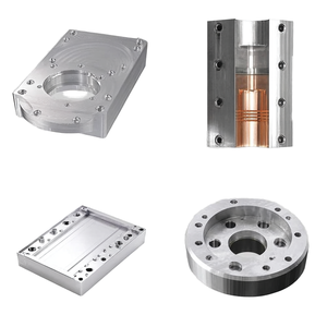 Service de tournage <span class=keywords><strong>CNC</strong></span> de précision personnalisé OEM, pièces usinées en aluminium anodisé, modèle 3D, matériaux métalliques en acier inoxydable et en laiton - Product Image 4