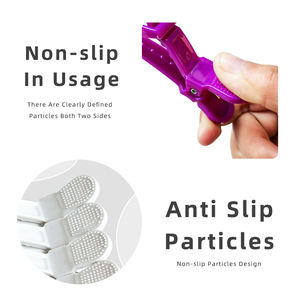 Pinza de pelo de cocodrilo para sujetar el pelo seccionado Pinza de cocodrilo Pinza de peluquería 6 piezas por paquete - Product Image 3