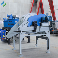 Séparateur à tambour magnétique permanent à aspiration ascendante CTZS pour la récupération des déchets industriels municipaux et des ferrailles déchiquetées