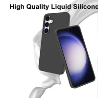 Étui de téléphone magnétique en TPU pour S24+/S23+/S23 FE, compatible avec la charge sans fil, protection anti-chute, design transparent
