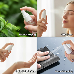 High Quality Pet Plastic Spray <b>Bottle</b> for Skin Care Serum 30ml Capacities Lotion <b>Bottle</b> With <b>Mist</b> Spray Lid - Product Image 5