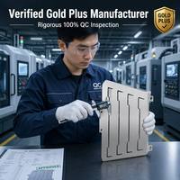 Pièces de moto personnalisées OEM ODM, alliage d'aluminium 6061-T6/5052-H32, protection de radiateur, finition anodisée, flux d'air optimisé
