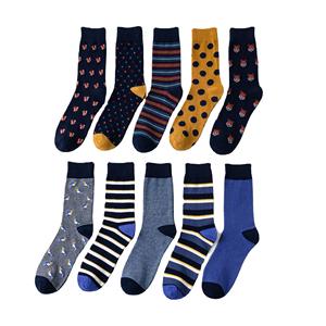 ถุงเท้าผ้าฝ้ายลำลองสำหรับบุรุษ ความยาวครึ่งน่อง ซับเหงื่อ ระบายอากาศได้ดี สำหรับฤดูใบไม้ผลิ ฤดูใบไม้ร่วง ฤดูหนาว เหมาะสำหรับวัยรุ่น 18-40 ปี - Product Image 5