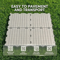FLYON Honor Tapis de protection de gazon pour événements sportifs 1000x1000x55mm en PP, emboîtable, haute résistance pour concerts