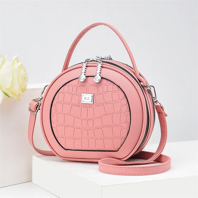 causal cute chain thin round cheap price designer fancy fashion small handbag single shoulder