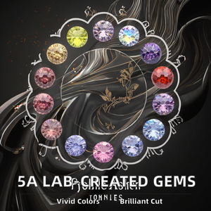 Venta al por mayor directa de fábrica: Gemas de circonita cúbica (CZ) de laboratorio de corte brillante 5A de 0.8mm-2.0mm para joyería, piedras sueltas de circonita. - Product Image 2