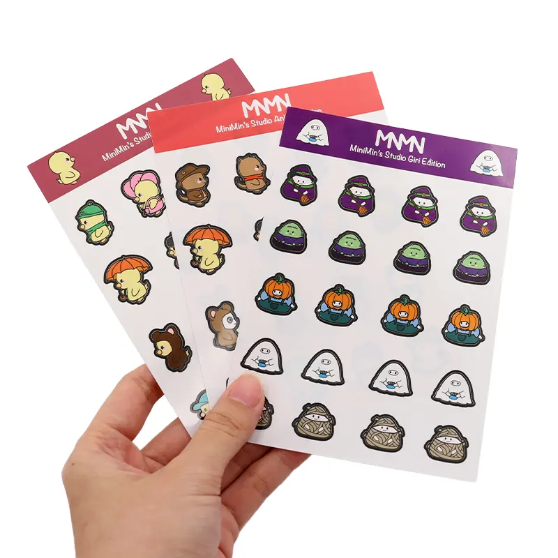 Motivational Stickers Students Teacher Planners Colorful Waterproof Sticker Sheet for Notebook Laptop