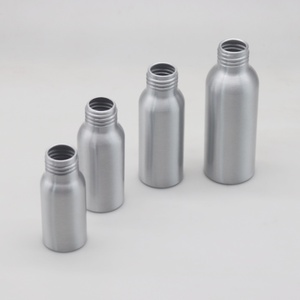 Botella de Aluminio Vacía de 120ml 150ml 200ml 250ml, Dispensador de Loción con Bomba, Botella de Aluminio Plateada, Botella de Spray de Metal - Product Image 2