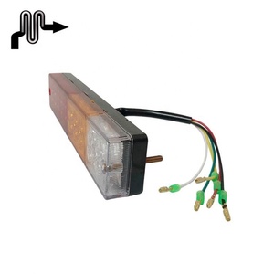 Luz Trasera LED para Camión, Luces Traseras Universales para Remolque, Luces LED Impermeables con Certificación CE de 12V, Luz de Freno LED Extrema Universal Ovalada - Product Image 3