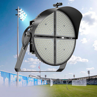 Lumière d'inondation LED de stade de sport Ip65 super lumineuse 600W 1200W 1600W lumière de stade de football pour de grandes installations sportives d'intérieur