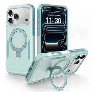 <span class=keywords><strong>Funda</strong></span> de Teléfono de Lujo Personalizable con Anillo Magnético Multicolor, Diseño Dos en Uno de TPU+PC para iPhone 17/16/15/14/13 <span class=keywords><strong>Pro</strong></span> <span class=keywords><strong>Max</strong></span> - Product Image 6