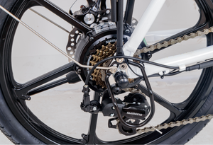 Nouveau vélo électrique <span class=keywords><strong>pliable</strong></span> léger 2026 avec amortisseur avant et frein à disque pour usage urbain - Product Image 6