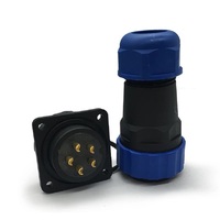 Connecteur de câble d'alimentation de série SD personnalisé étanche IP68, boîtier PC mâle/femelle, connecteur d'aviation, connecteur SP28 SD28