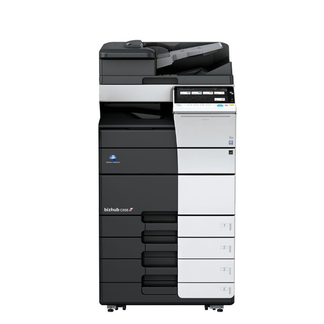 Refurbished Photocopier Printer C458 Machines for Konica Minolta Used Color Digital Copier Machines C458