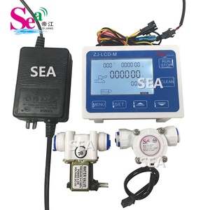 Cảm Biến Lưu Lượng Kết Nối Nhanh SEA 3/8 + Bộ Điều Khiển Đồng Hồ Nước + Van Điện Từ + Bộ Đổi Nguồn 24V Để Đo Chất Lỏng Trong Nước - Product Image 6