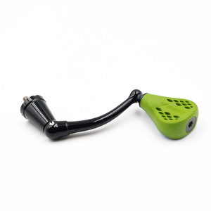 Empuñadura para carrete de pesca Ryaft, mango verde Tpe de 66mm para carrete giratorio Slammer Spinfisher 2500 4500 - Product Image 1