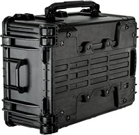 PP plastique Offre Spéciale étanche noir grand équipement de transport de sécurité de protection chariot de vol outil EVA étui