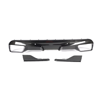Diffuseur arrière en fibre de carbone sèche pour BMW F95 X5 M 2023-2024, pièces aérodynamiques de modification automobile