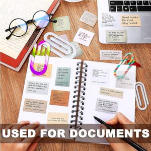 DIY unik klip kertas akrilik pembatas buku Custom sublimasi klip kertas kosong untuk <span class=keywords><strong>Promo</strong></span> Ads Notebook pemegang kartu File - Product Image 2