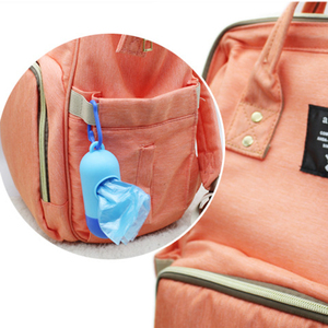 120 Bolsas Desechables para Pañales de Bebé, Bolsas para Pañales con Aroma, Asas Fáciles de Atar, Bolsa para Pañales para el Hogar, Viajes, Eliminación de Desechos de Mascotas - Product Image 5