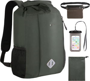 Muestra Gratis, Bolsa Impermeable para Mochila, Bolsa Seca de 25L, Bolsa Seca de TPU para Kayak, Rafting, Navegación, Playa, Surf, Natación, Canotaje, Camping - Product Image 3