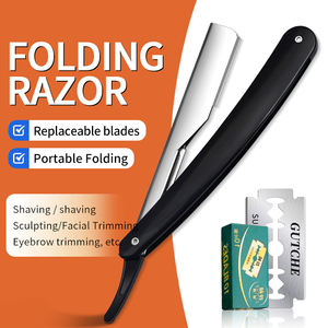 <span class=keywords><strong>Navaja</strong></span> de Afeitar Plegable Manual con Cuchillas Reemplazables <span class=keywords><strong>Navaja</strong></span> de <span class=keywords><strong>Barbero</strong></span> - Product Image 2