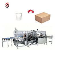 Schlüsselfertige Vollautomatische Elektrische Pumpenmotor Digitale Versiegelungs-Etikettier-Beschichtungs-Kartonverpackungslinie für Getränke und Lebensmittel CE