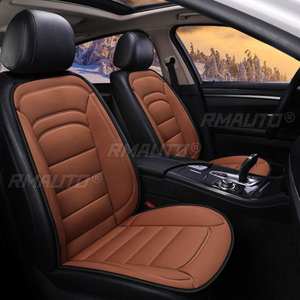 Coussin chauffant pour siège de voiture 12V, housse de siège universelle pour voiture, coussin chauffant électrique pour siège de voiture, tapis chauffant pour l'hiver, couleur café/noir/gris - Product Image 3