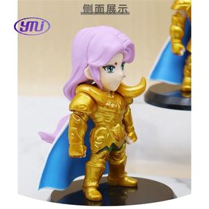 ฟิกเกอร์ตัวการ์ตูนอะนิเมะสีทองรูปแอ็กชันขนาด11ซม. 6ชิ้น/เซ็ต - Product Image 6