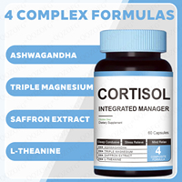 Compléments alimentaires pour femmes à base de cortisol, très vendus, améliorent l'immunité, étiquette privée OEM, prix d'usine GMP, 60 capsules