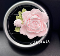 Jasmin voiture parfum aromathérapie voiture climatisation sortie décoration diffuseur pierre fleurs