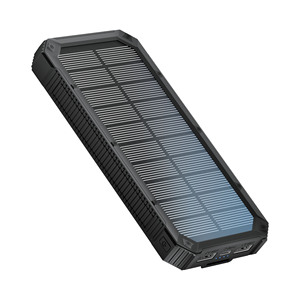 Sản phẩm <span class=keywords><strong>2025</strong></span> New OEM LED ánh sáng đi bộ đường dài cắm trại kép <span class=keywords><strong>USB</strong></span> pin di động gói sạc công suất lớn 10000mAh năng lượng mặt trời ngân hàng điện - Product Image 2