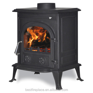 Stufa <span class=keywords><strong>a</strong></span> Pellet in Ghisa Certificata CE Europea, Design Moderno, Ecologica, Durevole, Autoportante, Garanzia 5 Anni, per Cucina - Product Image 3