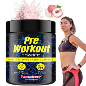 OEM energy boost ventre piatto sapore pesca Pre allenamento in polvere integratori bruciagrassi - Product Image 1