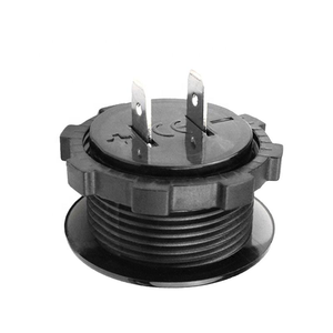 Testeur de tension de batterie 12V, étanche IP66, affichage LED, jauge ronde pour automobile et marine - Product Image 3