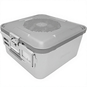 High Quality MEDTRUST SURGICAL Laparoscopic <b>Aluminum</b> <b>Container</b> Custom Logo Design Regular Length Sterilized Surgical Manual - Product Image 1